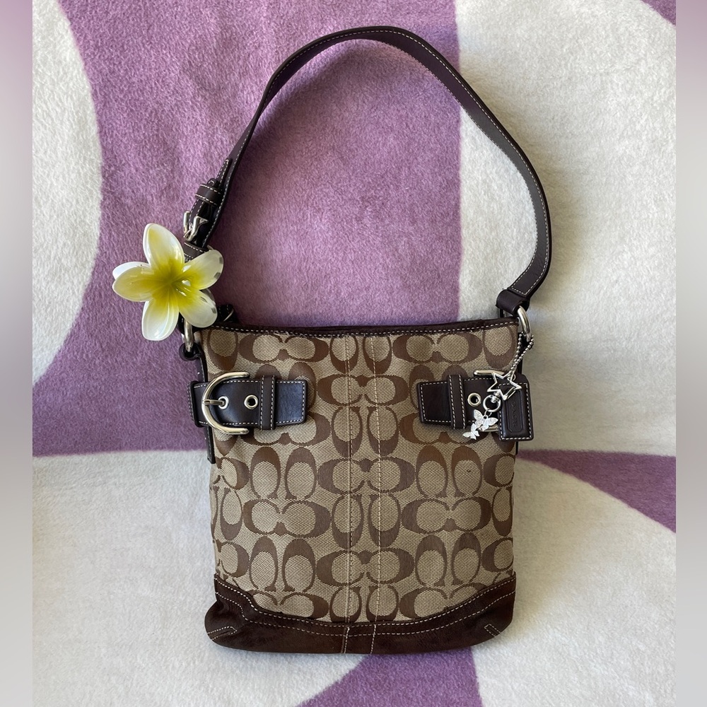 Coach Signature Jacquard Bag